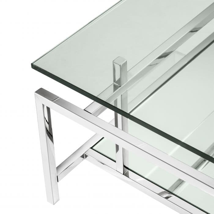 Superia Stainless Steel Coffee Table by Eichholtz