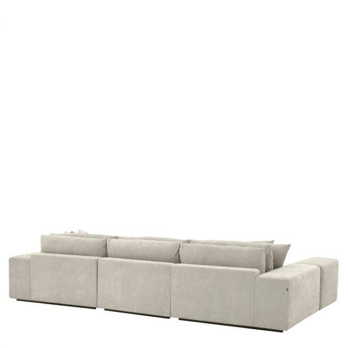 Vista Grande Lounge Clarck Sand Sofa by Eichholtz