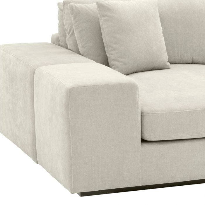 Vista Grande Lounge Clarck Sand Sofa by Eichholtz
