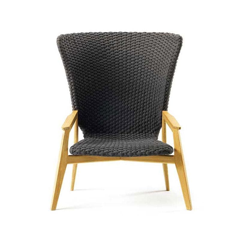 Knit High Back Outdoor Armchair by Ethimo