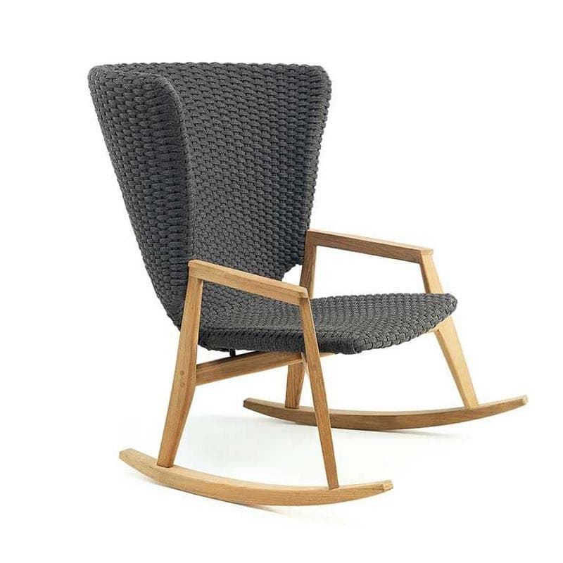 Knit Rocking Chair by Ethimo