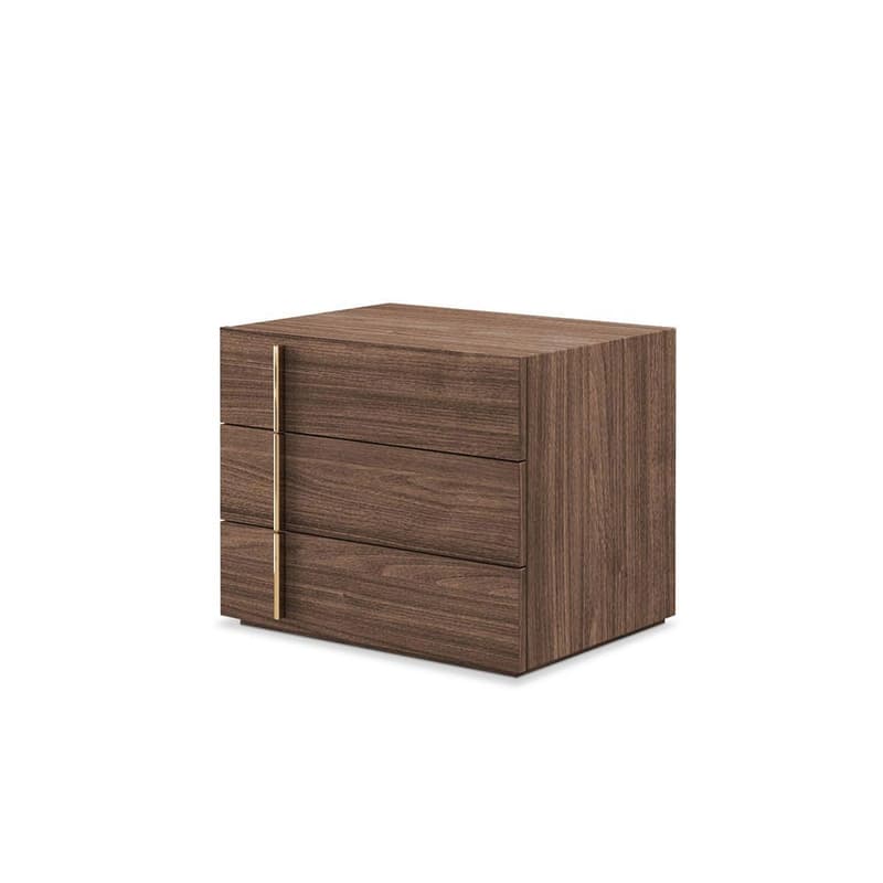 Fiza 3 Drawers Bedside Table by Evanista