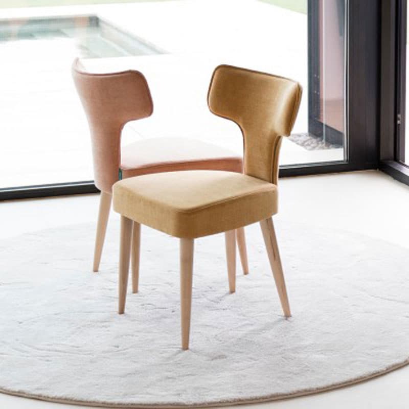 Mili And Lalo Dining Chair by Fama