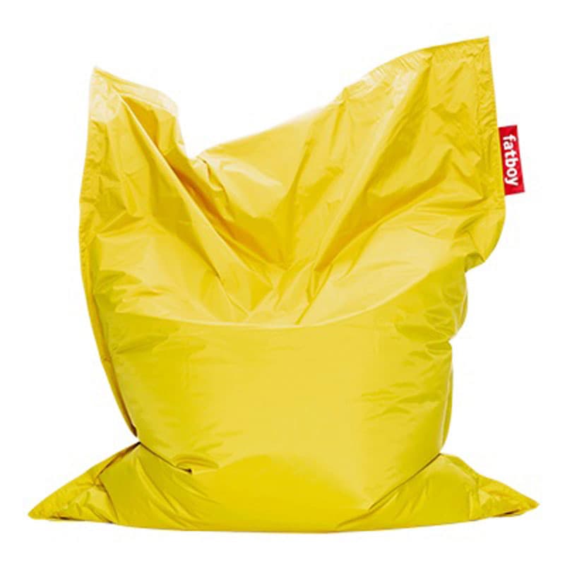 Original Yellow Bean Bag by Fatboy