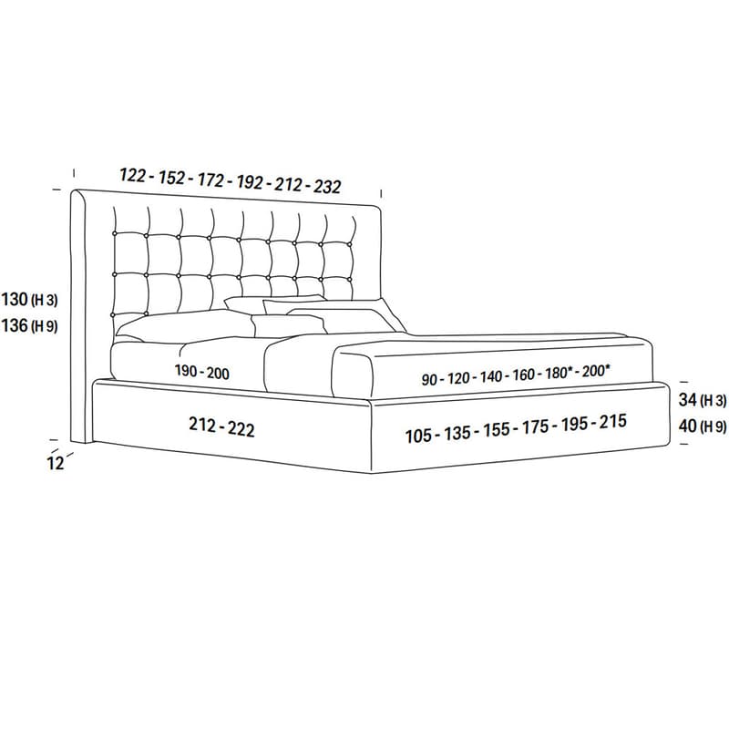 Karl Double Bed by Felix Collection