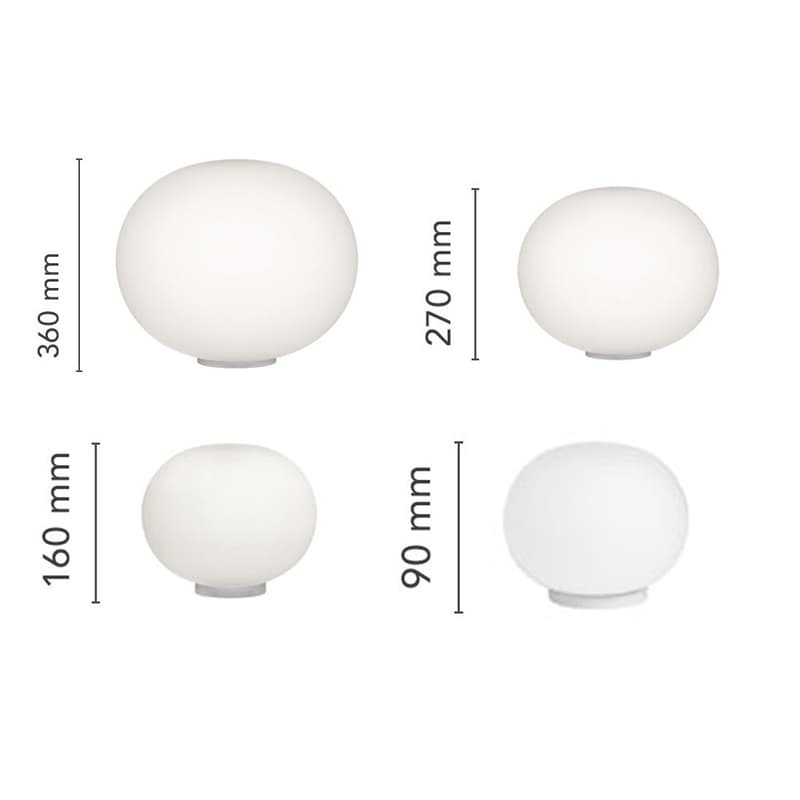 Glo Ball Basic 2 Table Lamp by Flos