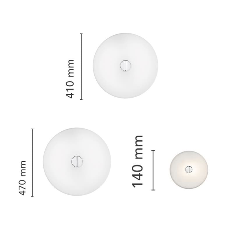 Button Wall Lamp by Flos