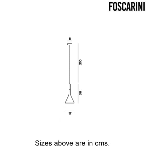 Aplomb Suspension Lamp by Foscarini