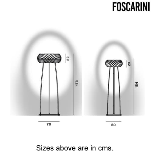 Caboche Floor Lamp by Foscarini