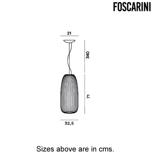 Spokes 1 Suspension Lamp by Foscarini