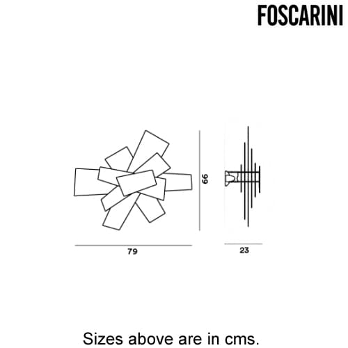 Big Bang Wall Lamp by Foscarini