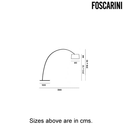 Twice As Twiggy Floor Lamp by Foscarini