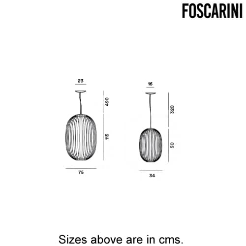 Plass Suspension Lamp by Foscarini