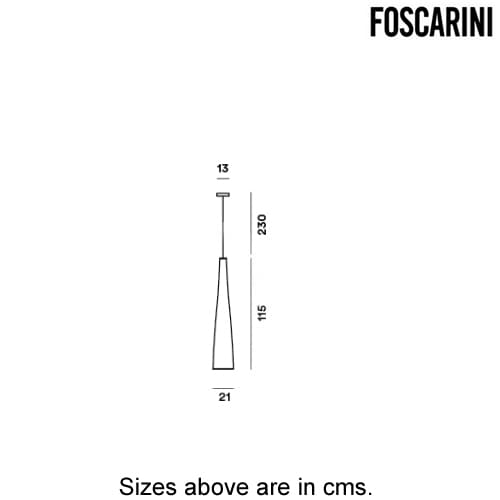 Tite 1 Suspension Lamp by Foscarini