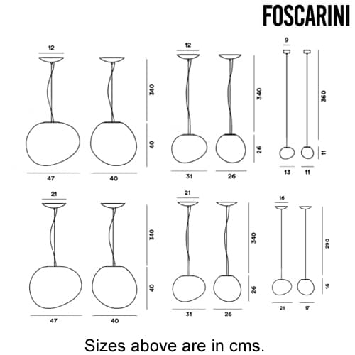 Gregg Suspension Lamp by Foscarini