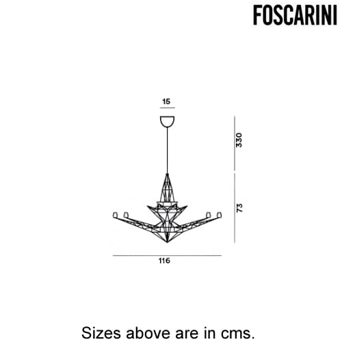 Lightweight Suspension Lamp by Foscarini