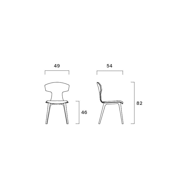 Ele Dining Chair by Frag