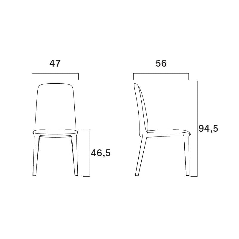 Elf H Dining Chair by Frag