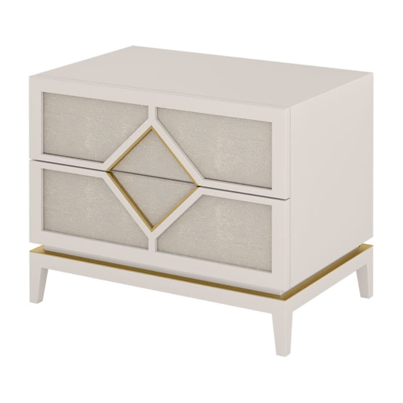 Diamond Bedside Table by Frato Interiors