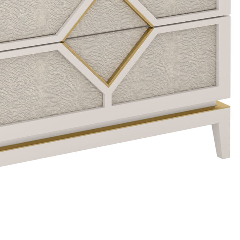 Diamond Bedside Table by Frato Interiors