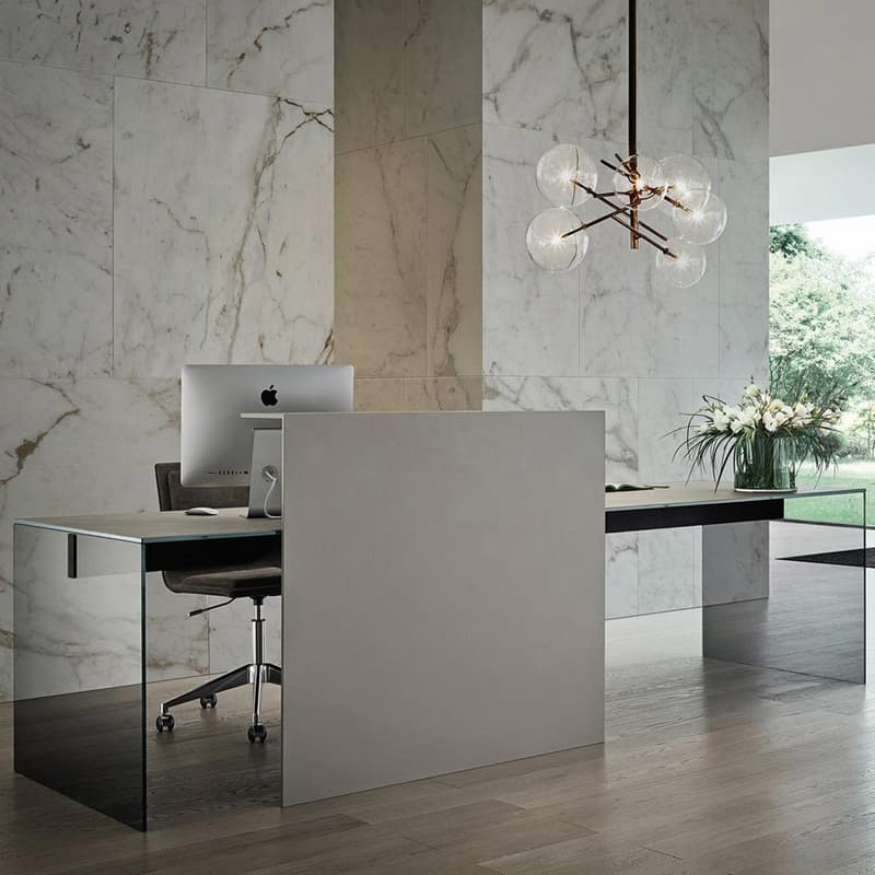 Air Modesty Office Desk by Gallotti & Radice
