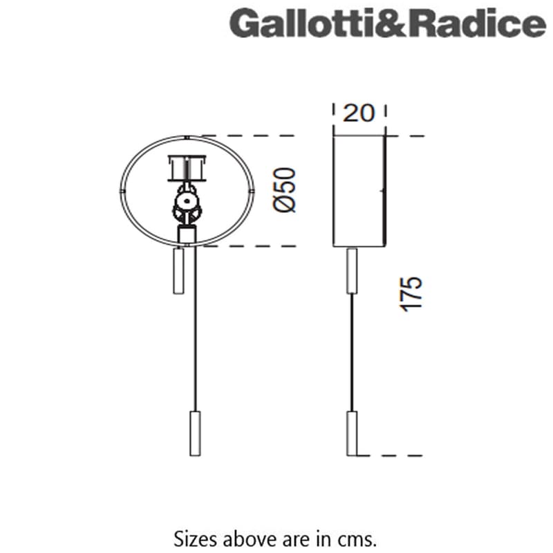 Tic Tac 14 Clock by Gallotti & Radice