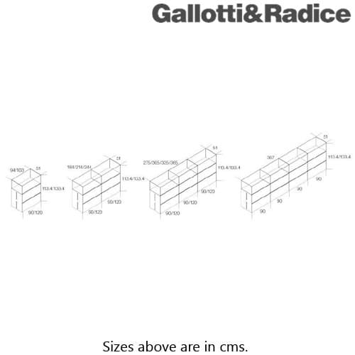 Air Up Shelving by Gallotti & Radice