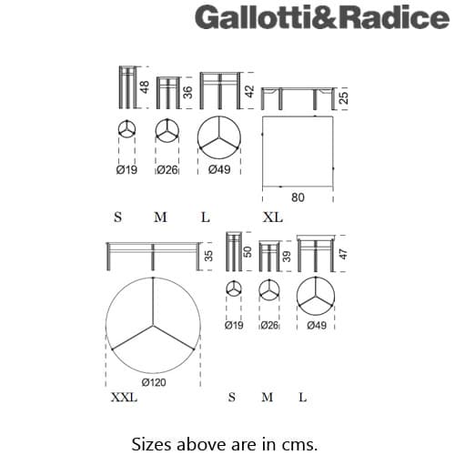 Twelve Coffee Table by Gallotti & Radice