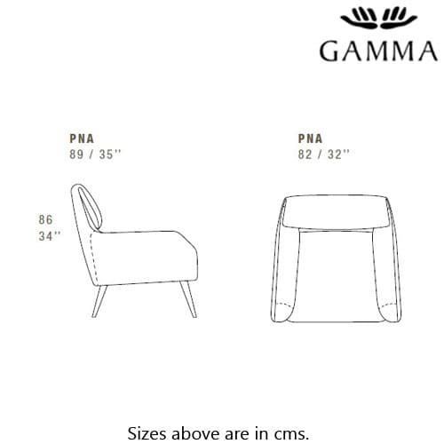 Giselle Armchair by Gamma and Dandy