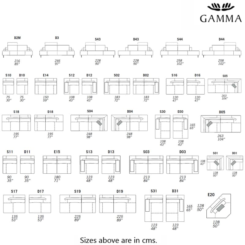 Saks Sofa by Gamma and Dandy