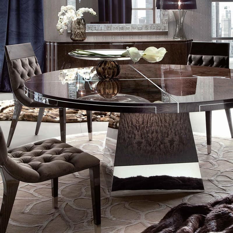 Absolute Round Dining Table by Giorgio Collection