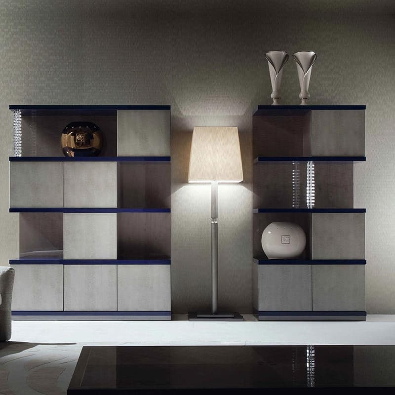 Alchemy Two Sections Bookcase by Giorgio Collection