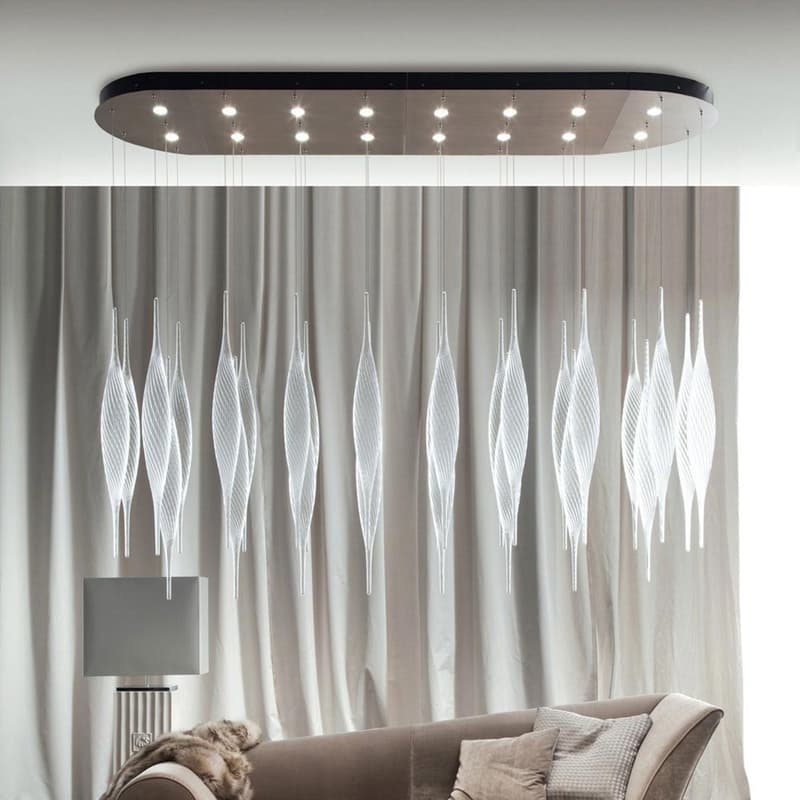 Coliseum Oval Chandelier by Giorgio Collection