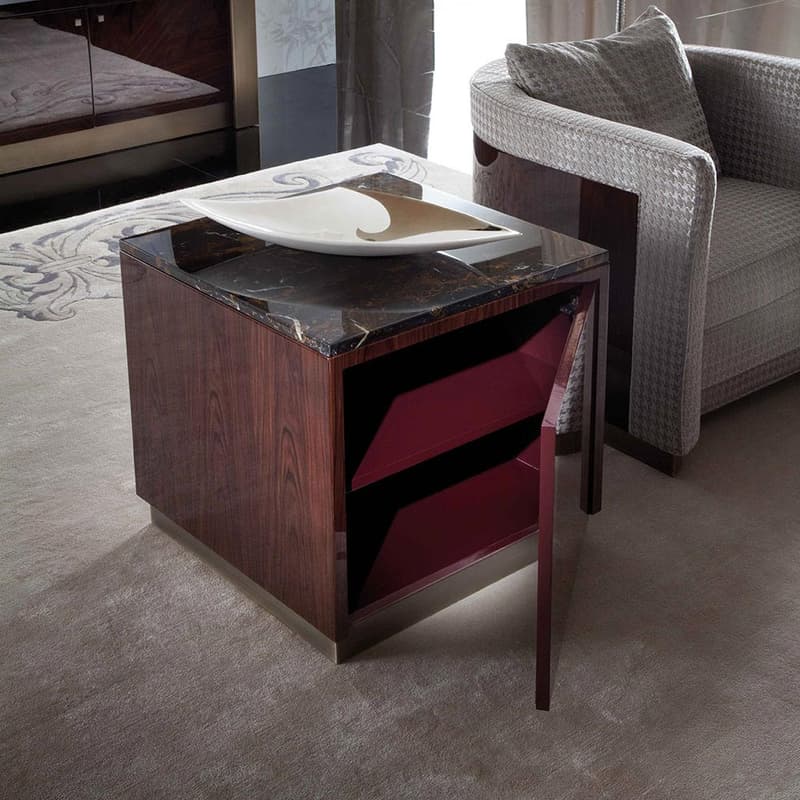 Coliseum Square Side Table by Giorgio Collection