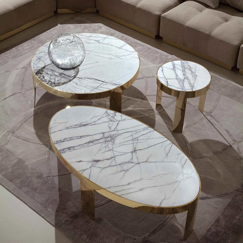 Infinity Round Coffee Table by Giorgio Collection