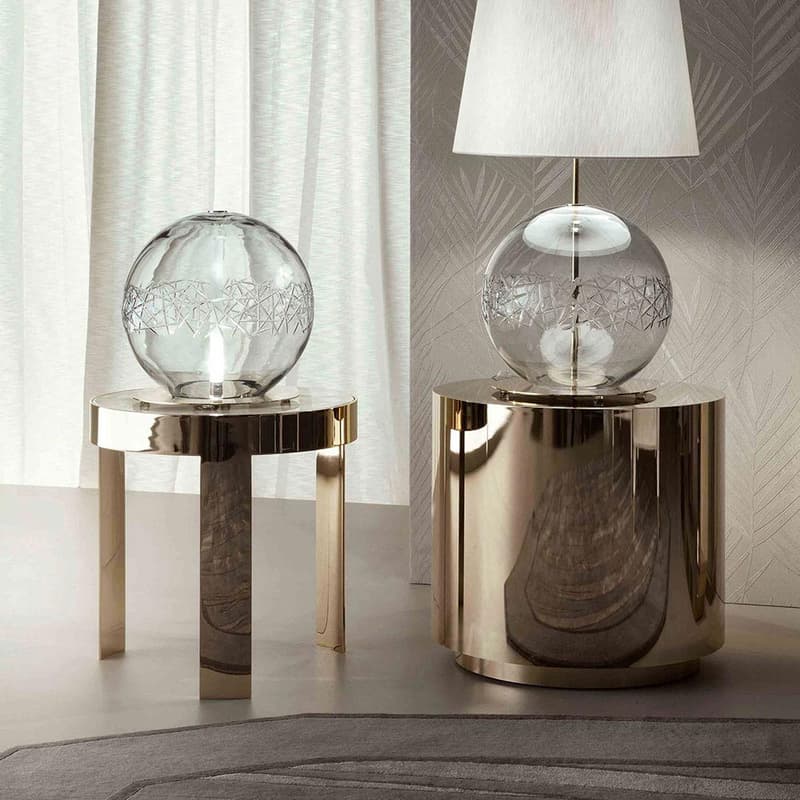 Infinity Round Table Lamp by Giorgio Collection