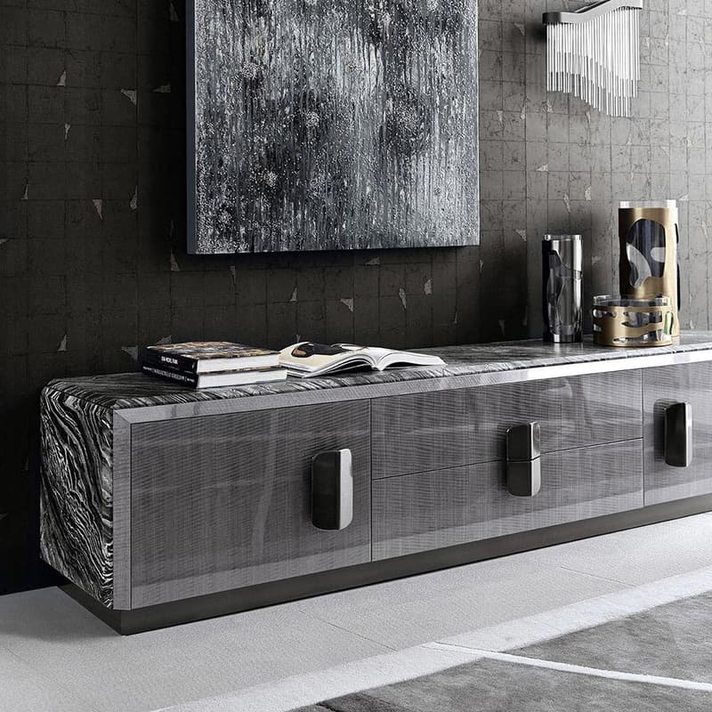Mirage 4 Handles Sideboard by Giorgio Collection