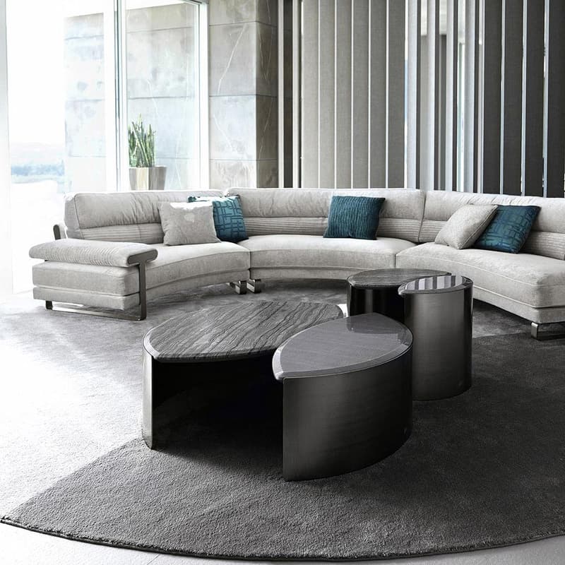 Mirage Round Coffee Table by Giorgio Collection