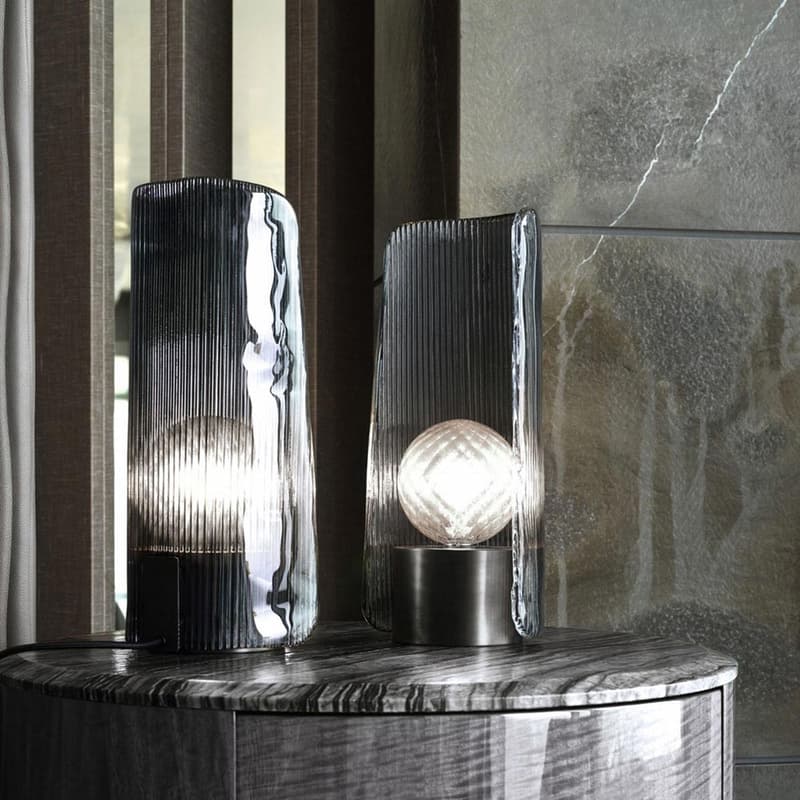 Mirage Round Table Lamp by Giorgio Collection