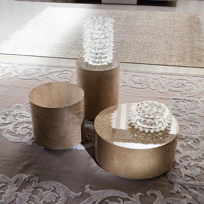 Sunrise Round H30 Side Table by Giorgio Collection