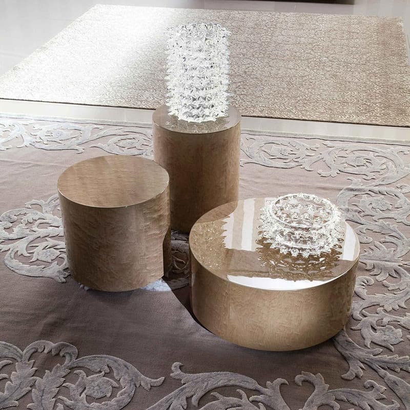 Sunrise Round H42 Side Table by Giorgio Collection