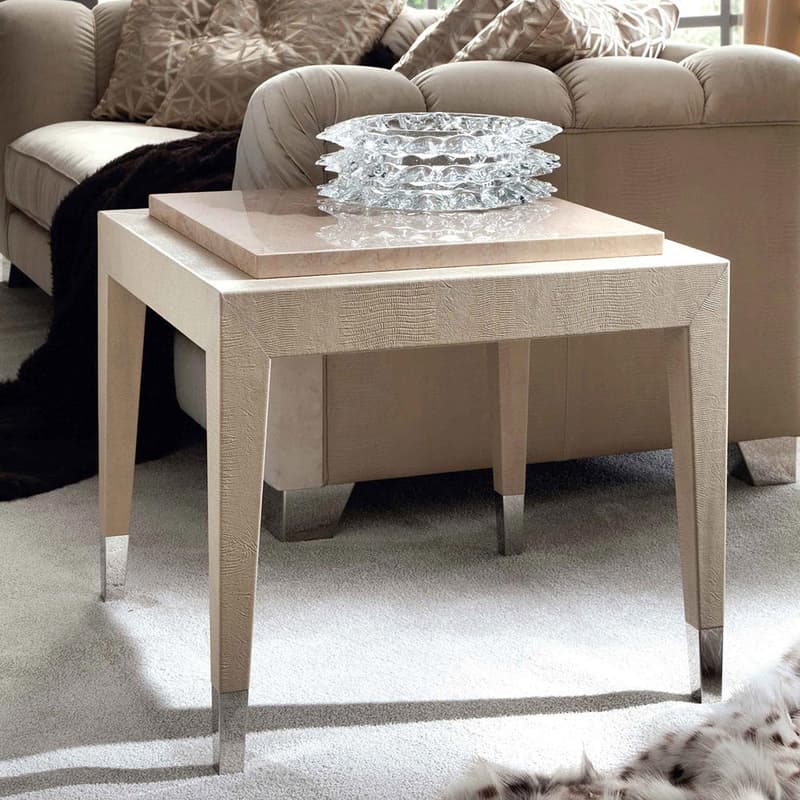 Sunrise Square Side Table by Giorgio Collection
