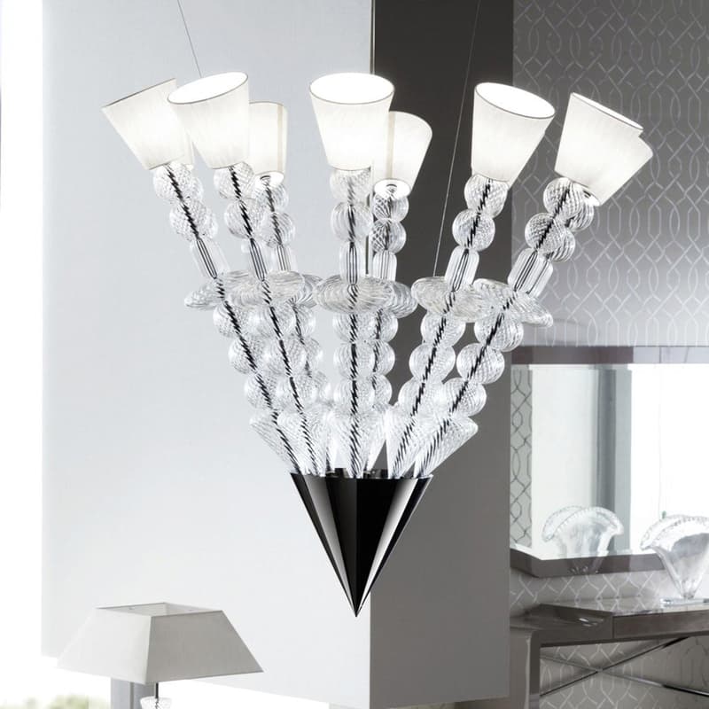 Vision Round Chandelier by Giorgio Collection
