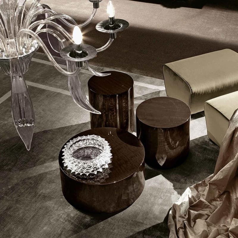 Vogue Round Tall Side Table by Giorgio Collection