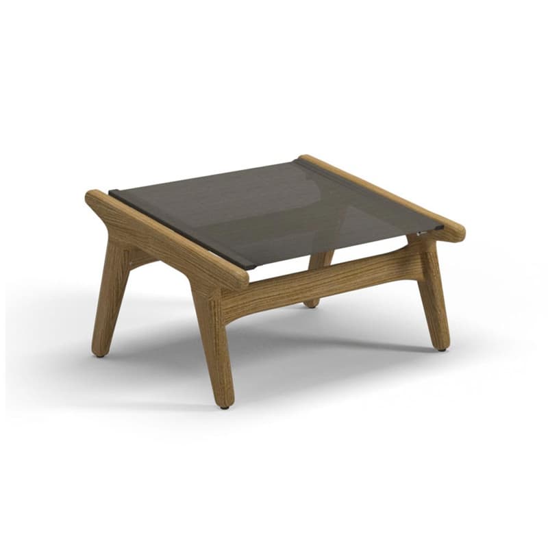 Bay Outdoor Footstool by Gloster