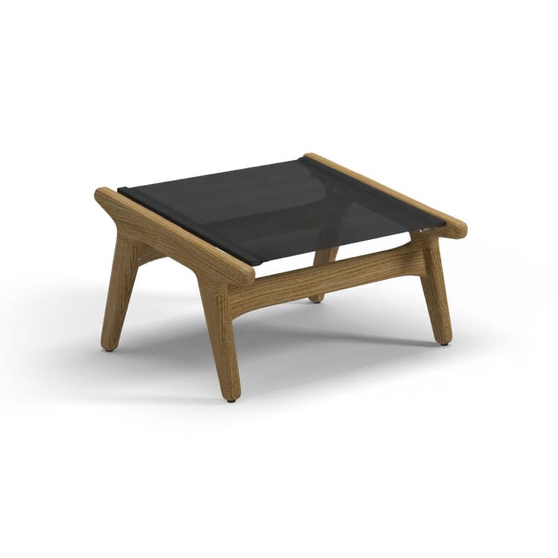 Bay Outdoor Footstool by Gloster