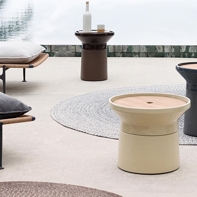 Coso Outdoor Coffee Table by Gloster
