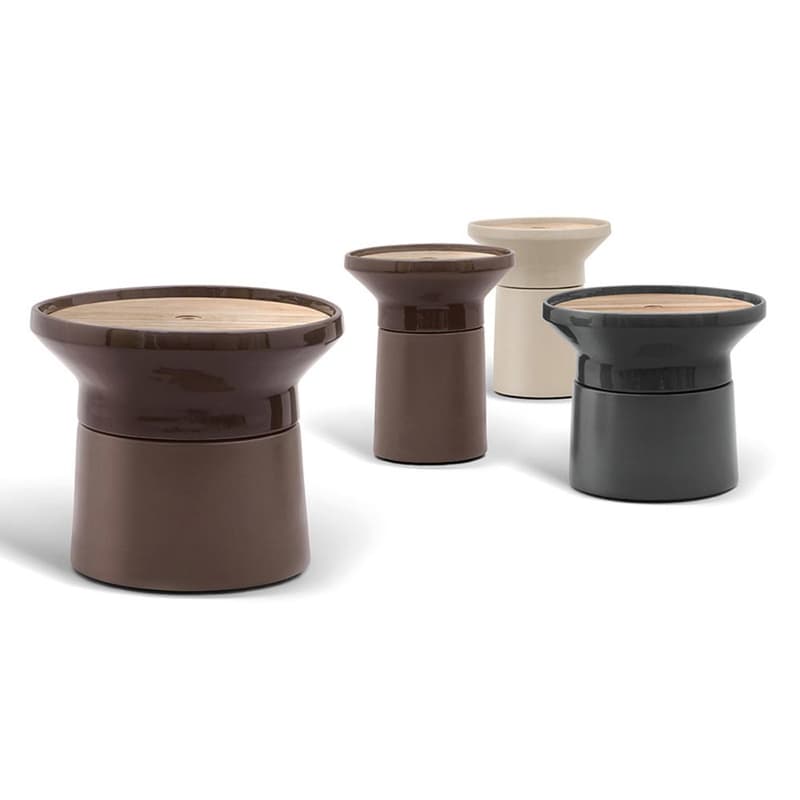 Coso Outdoor Side Table by Gloster