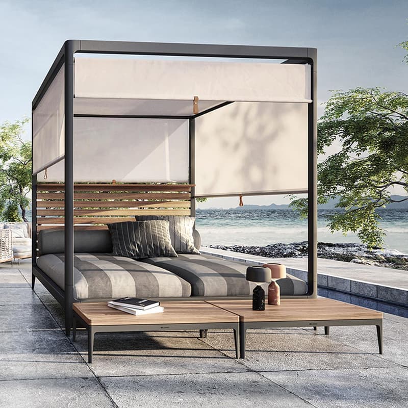 Grid Cabana Outdoor Coffee Table by Gloster