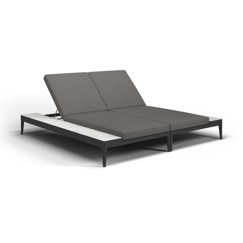 Grid Double Sun Lounger by Gloster